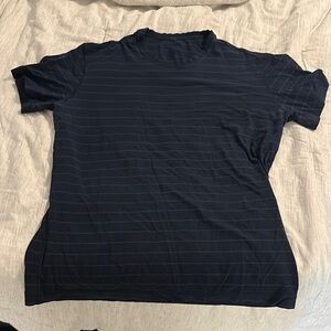 Lululemon Athletica Blue Short Sleeve Tee Casual Comfort